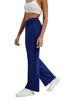 新品　you ozeki flare harf pants SaoBiiu Spring Autumn Women Long Flare Pants High Waist